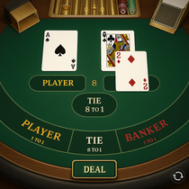 Betinia - Baccarat Table Game - Online Casino